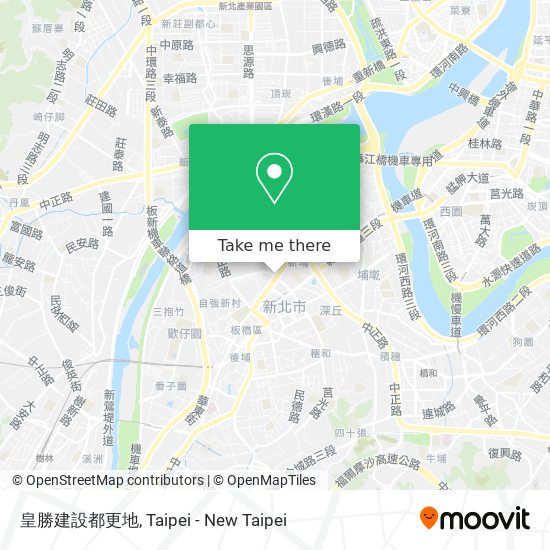 皇勝建設都更地 map