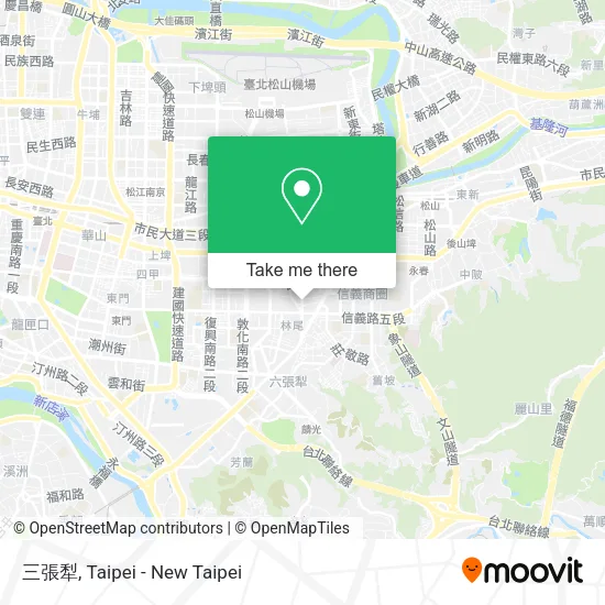 三張犁地圖