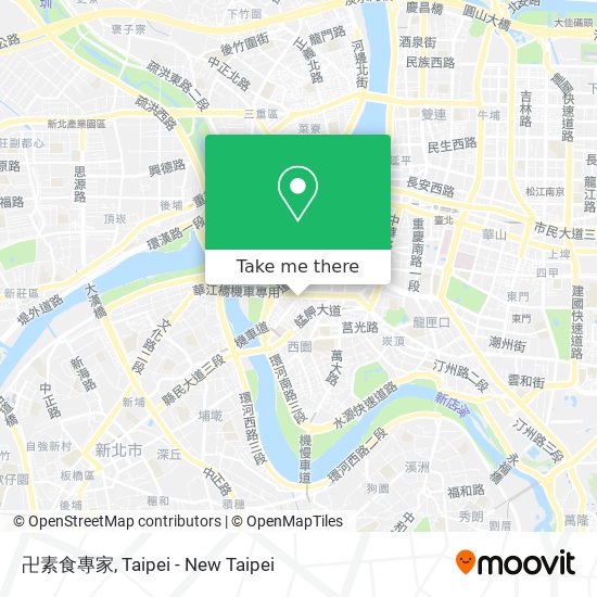 卍素食專家 map