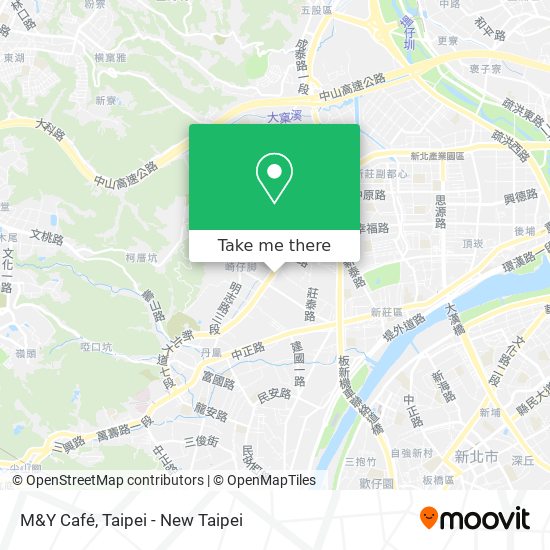 M&Y Café map