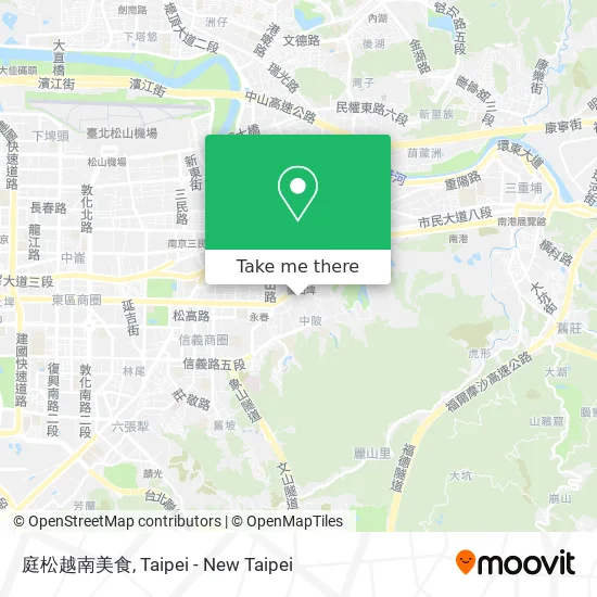 庭松越南美食 map
