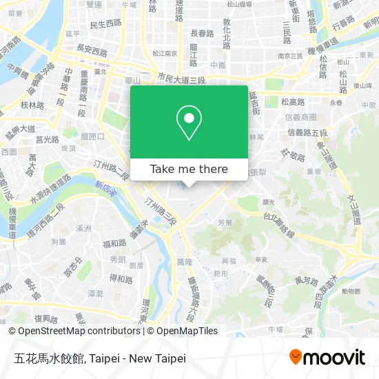 五花馬水餃館 map