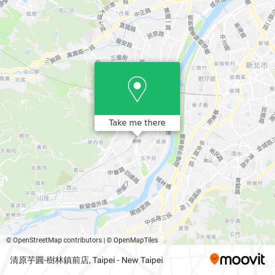 清原芋圓-樹林鎮前店 map