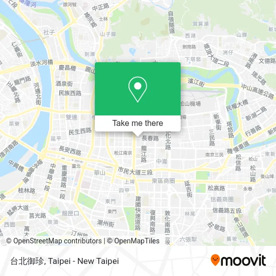 台北御珍地圖
