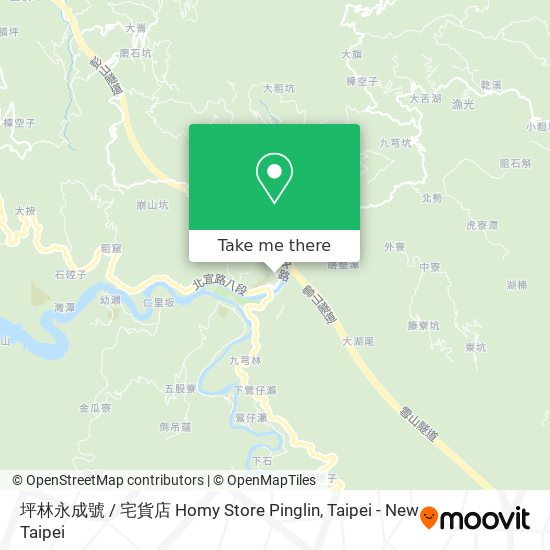 坪林永成號 / 宅貨店 Homy Store Pinglin地圖