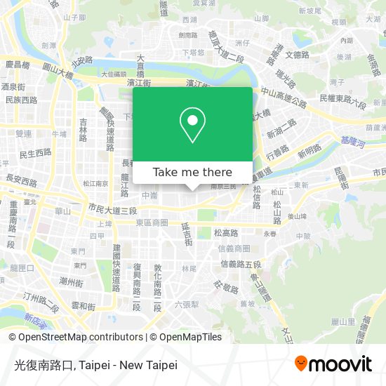 光復南路口 map