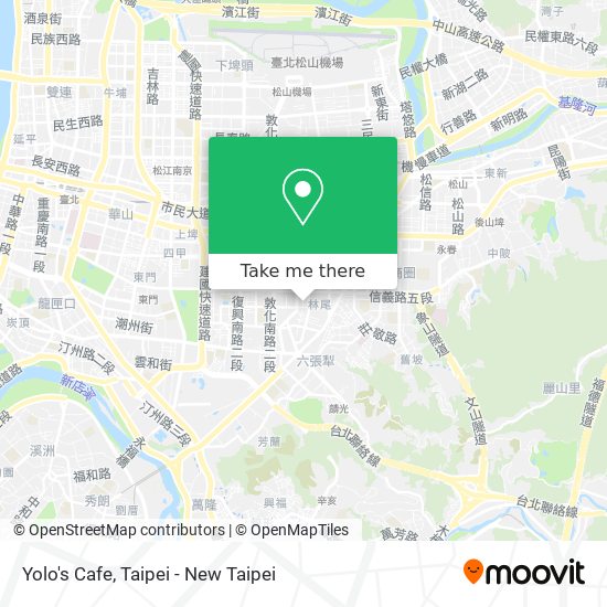 Yolo's Cafe map