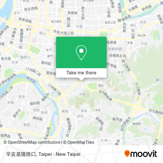 辛亥基隆路口 map