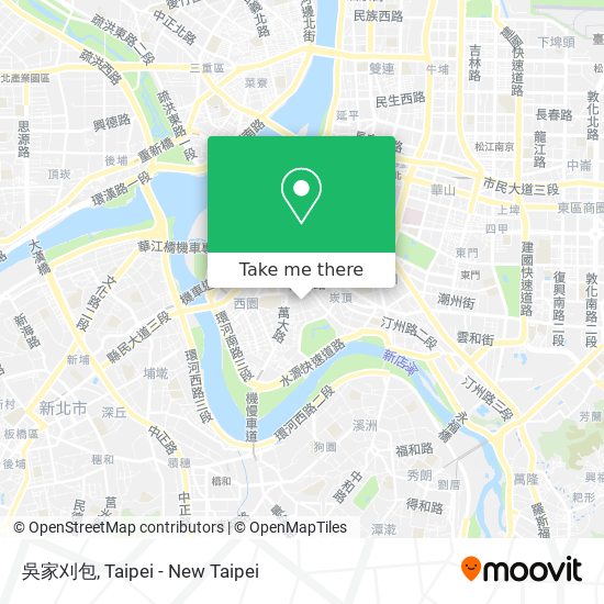 吳家刈包地圖