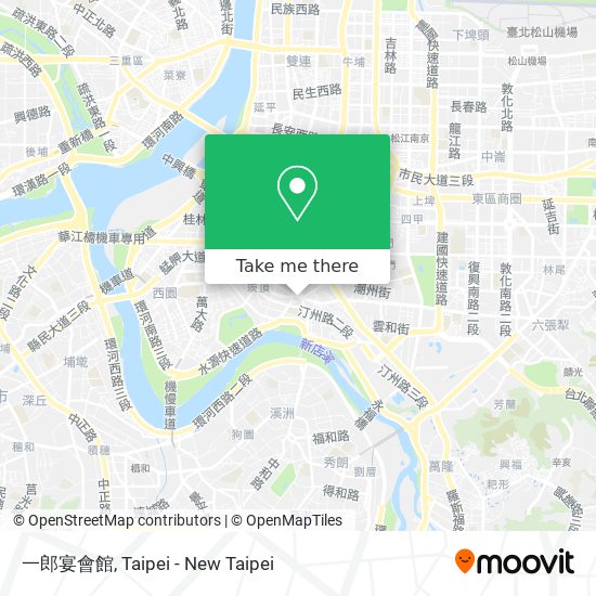 一郎宴會館 map