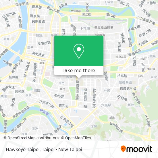 Hawkeye Taipei map