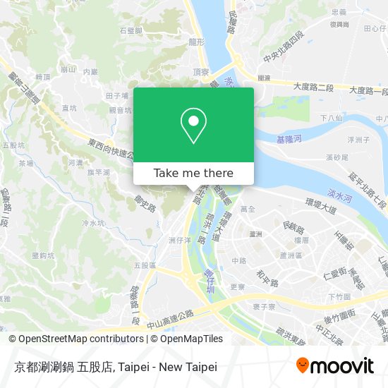 京都涮涮鍋 五股店 map