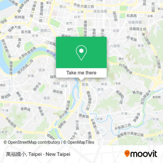 萬福國小地圖