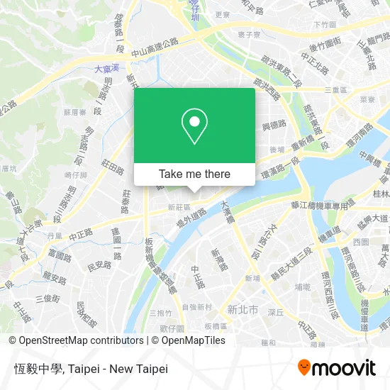 恆毅中學 map