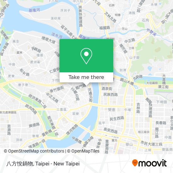 八方悅鍋物 map