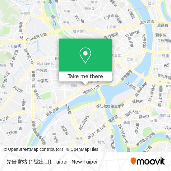 先嗇宮站 (1號出口) map