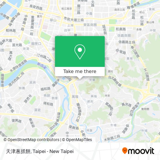 天津蔥抓餅地圖