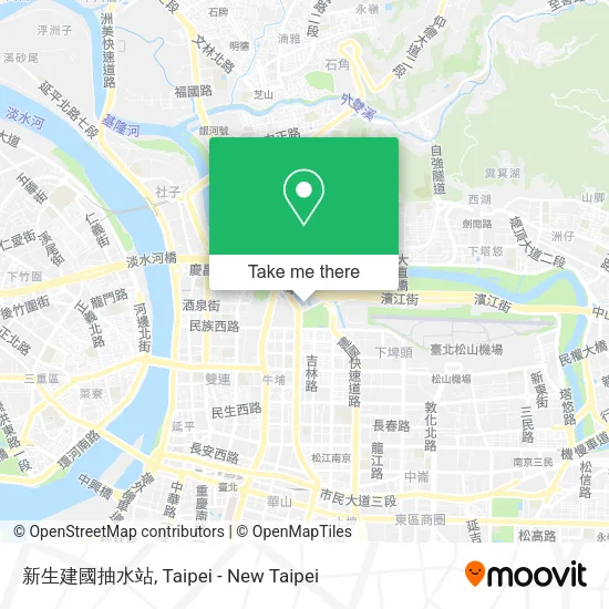 新生建國抽水站地圖
