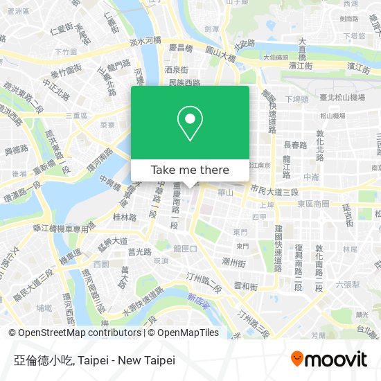 亞倫德小吃 map