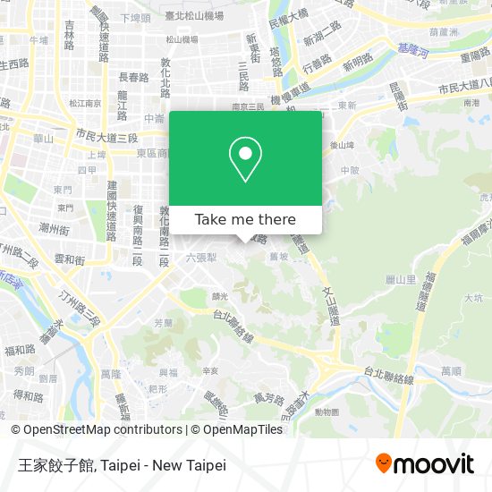 王家餃子館 map