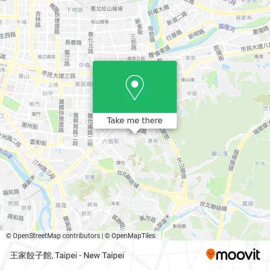 王家餃子館 map