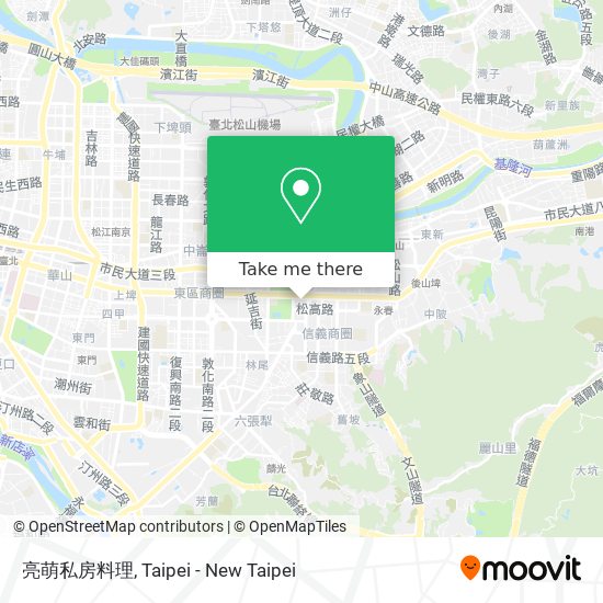 亮萌私房料理 map