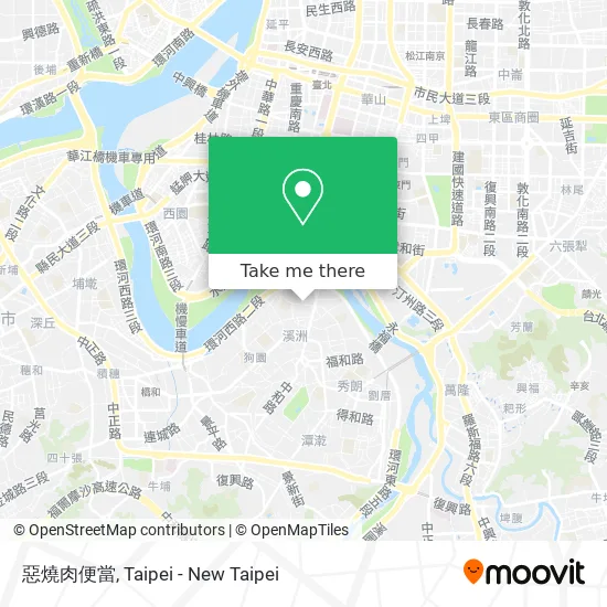 惡燒肉便當 map