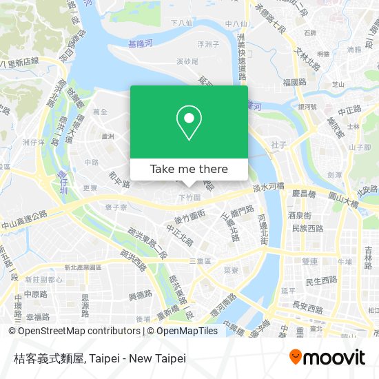 桔客義式麵屋 map