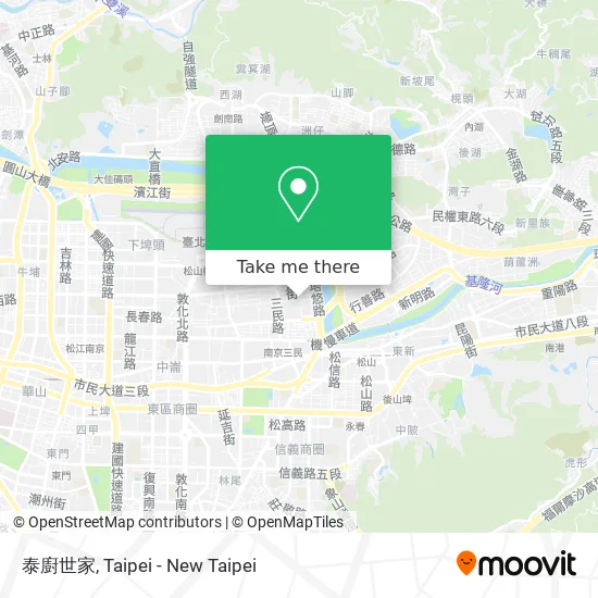 泰廚世家地圖