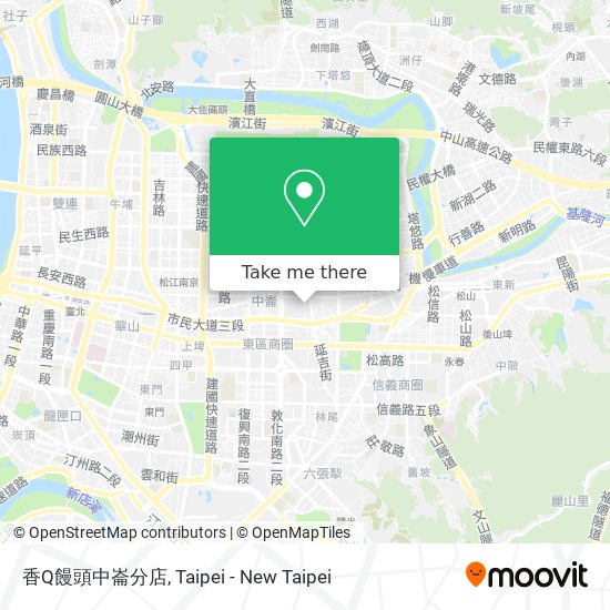 香Q饅頭中崙分店 map