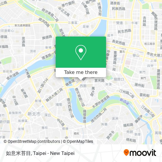 如意米苔目地圖