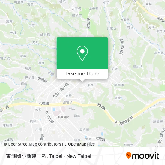 東湖國小新建工程 map
