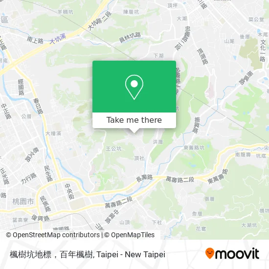 楓樹坑地標，百年楓樹 map