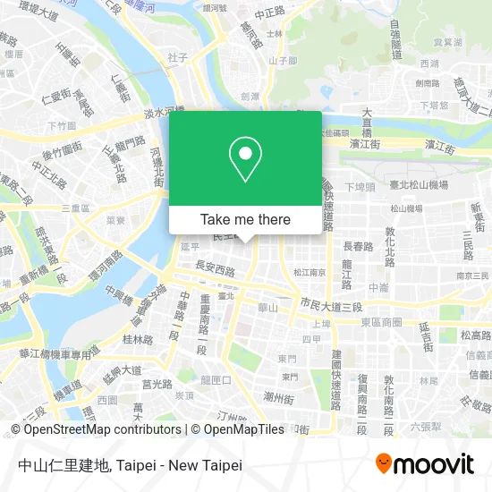 中山仁里建地地圖