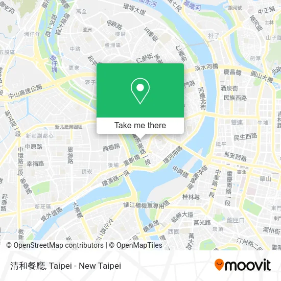 清和餐廳 map