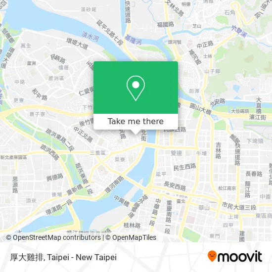 厚大雞排地圖