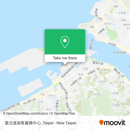 臺北港旅客服務中心 map