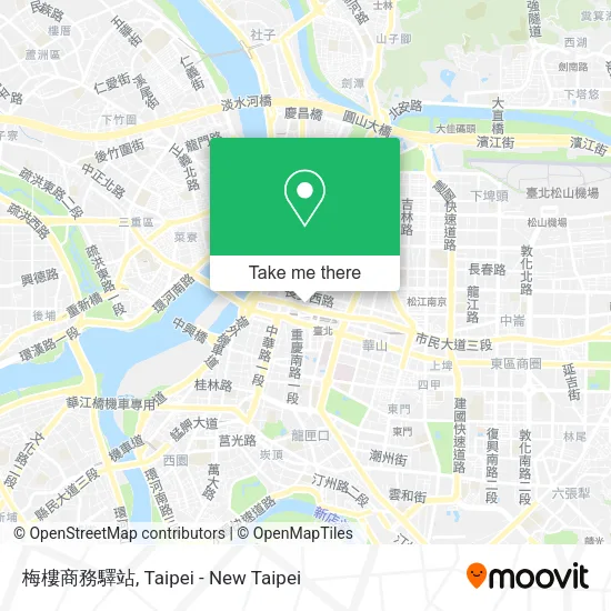 梅樓商務驛站地圖