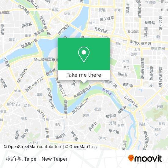 獅誼亭 map
