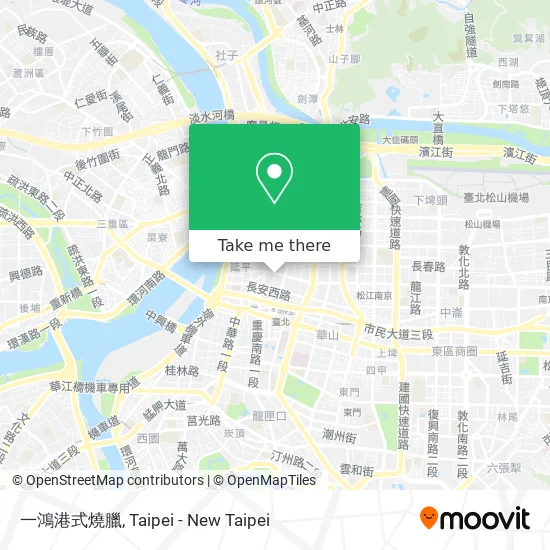 一鴻港式燒臘 map