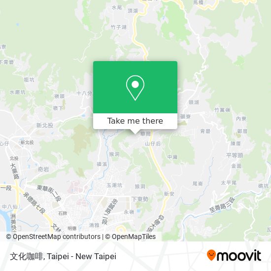 文化咖啡 map