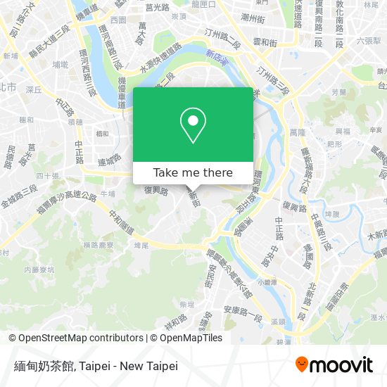 緬甸奶茶館 map