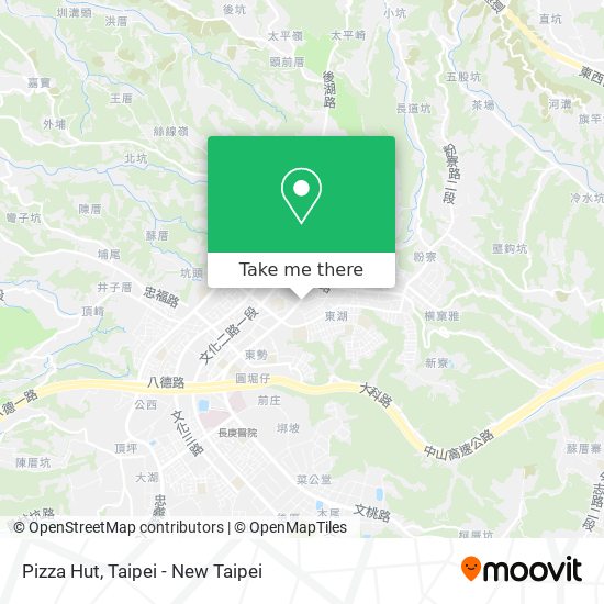 Pizza Hut map