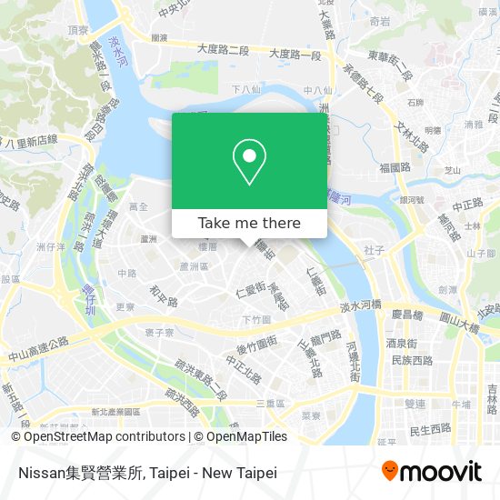 Nissan集賢營業所 map
