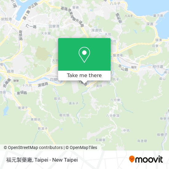 福元製藥廠 map