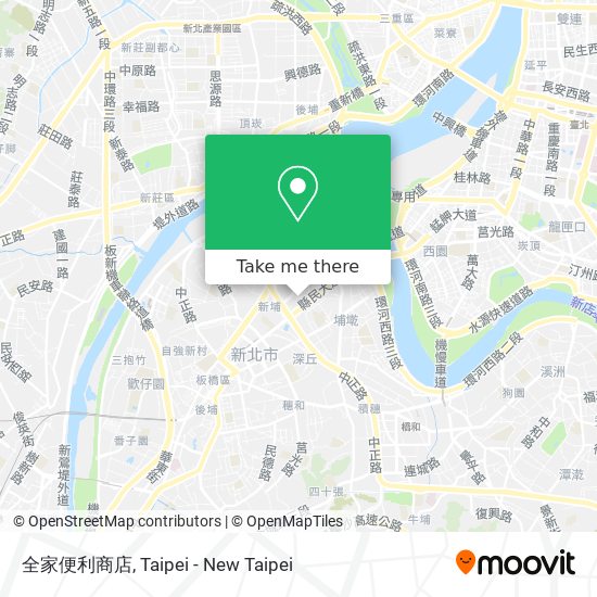 全家便利商店 map