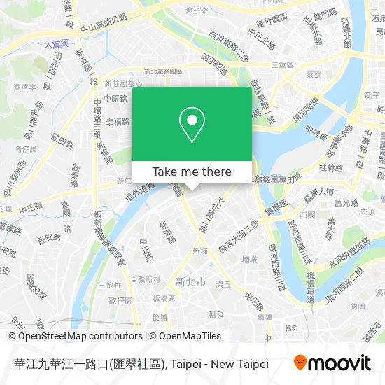 華江九華江一路口(匯翠社區) map