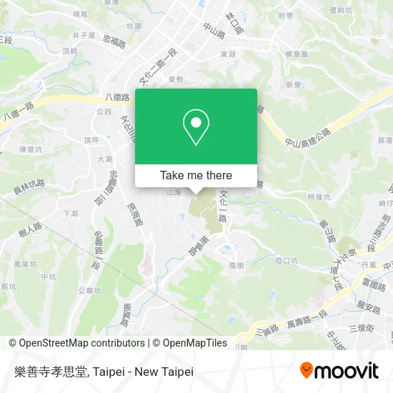 樂善寺孝思堂地圖