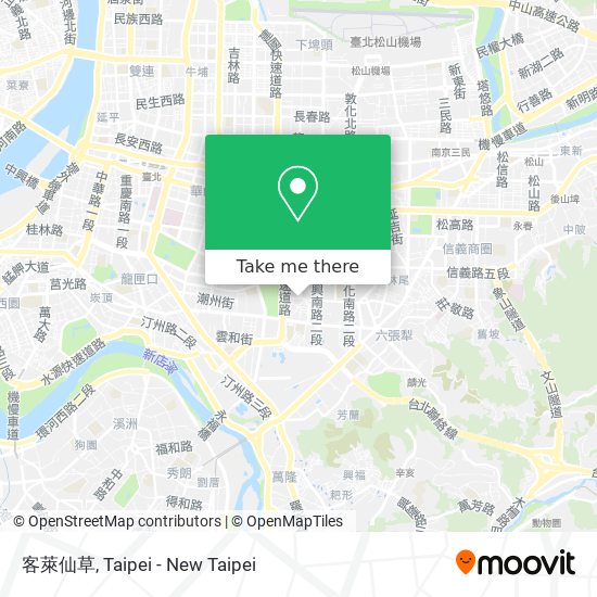 客萊仙草 map