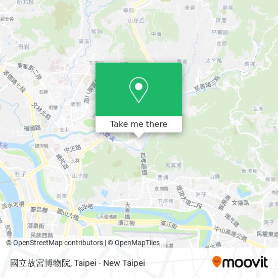 國立故宮博物院 map